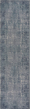 LR Resources Imagine Daytime Dusk Niagara Blue Area Rug 2' 2'' X 7' 7'' Main Image