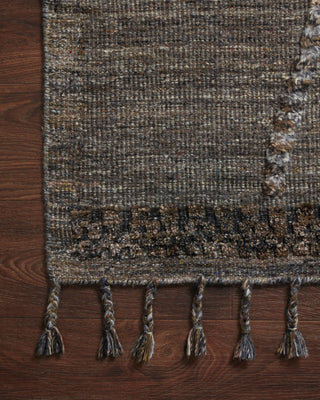 Loloi Iman IMA-04 Grey/Multi Area Rug Corner Image