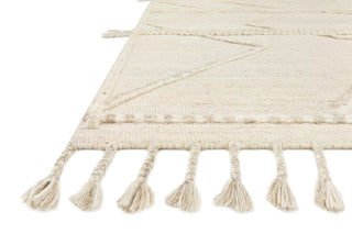 Loloi Iman IMA-05 Beige/Ivory Area Rug Corner Image