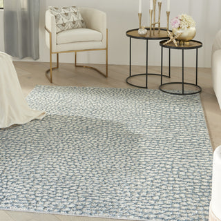 Nourison Joli IMHR4 Ivory/Blue/Grey Area Rug by Inspire Me! Home D�cor Corner Image
