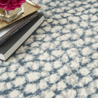 Nourison Joli IMHR4 Ivory/Blue/Grey Area Rug by Inspire Me! Home D�cor Corner Image