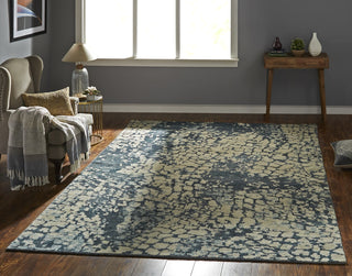 Ancient Boundaries Impact IMP-04 Indigo/Ivory Area Rug Alternative Image