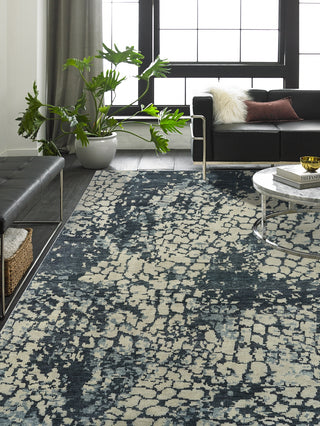 Ancient Boundaries Impact IMP-04 Indigo/Ivory Area Rug Main Image