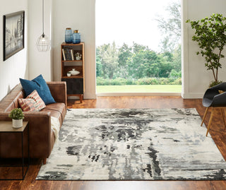 Ancient Boundaries Impact IMP-258 Grey Area Rug Lifestyle Image