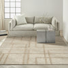 CK045 Impressions IMP01 Camel Area Rug by Calvin Klein Room Image Feature