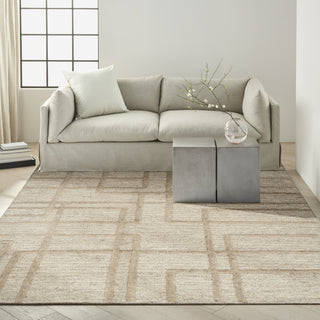 CK045 Impressions IMP01 Camel Area Rug by Calvin Klein Room Image Feature