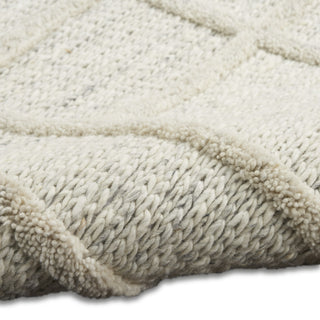 CK045 Impressions IMP01 Ivory Area Rug by Calvin Klein Corner Image