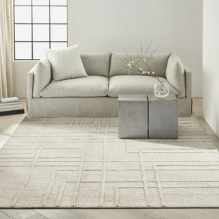 CK045 Impressions IMP01 Sand Area Rug by Calvin Klein Room Image Feature