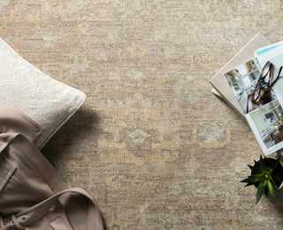 Loloi Imperial IM-01 Mocha Area Rug Lifestyle Image Feature