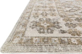 Loloi Imperial IM-02 Silver/Ivory Area Rug Corner Image