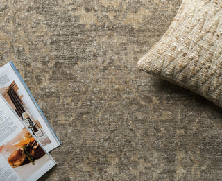 Loloi Imperial IM-04 Taupe Area Rug Lifestyle Image Feature