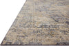 Loloi Indra INA-03 Charcoal/Natural Area Rug Corner Image