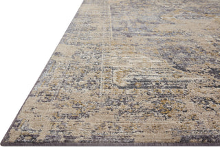Loloi Indra INA-03 Charcoal/Natural Area Rug Corner Image