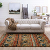 Karastan Spice Market Infused Aquamarine Area Rug Main Image
