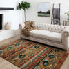 Karastan Spice Market Infused Aquamarine Area Rug Main Image