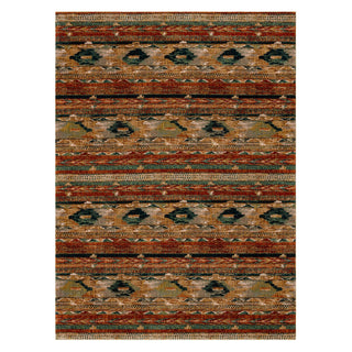 Karastan Spice Market Infused Aquamarine Area Rug Main Image