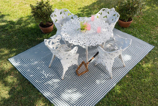 Loloi In/Out IO-01 Blue Area Rug Runner Image