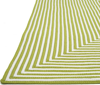 Loloi In/Out IO-01 Lime Area Rug Round Image
