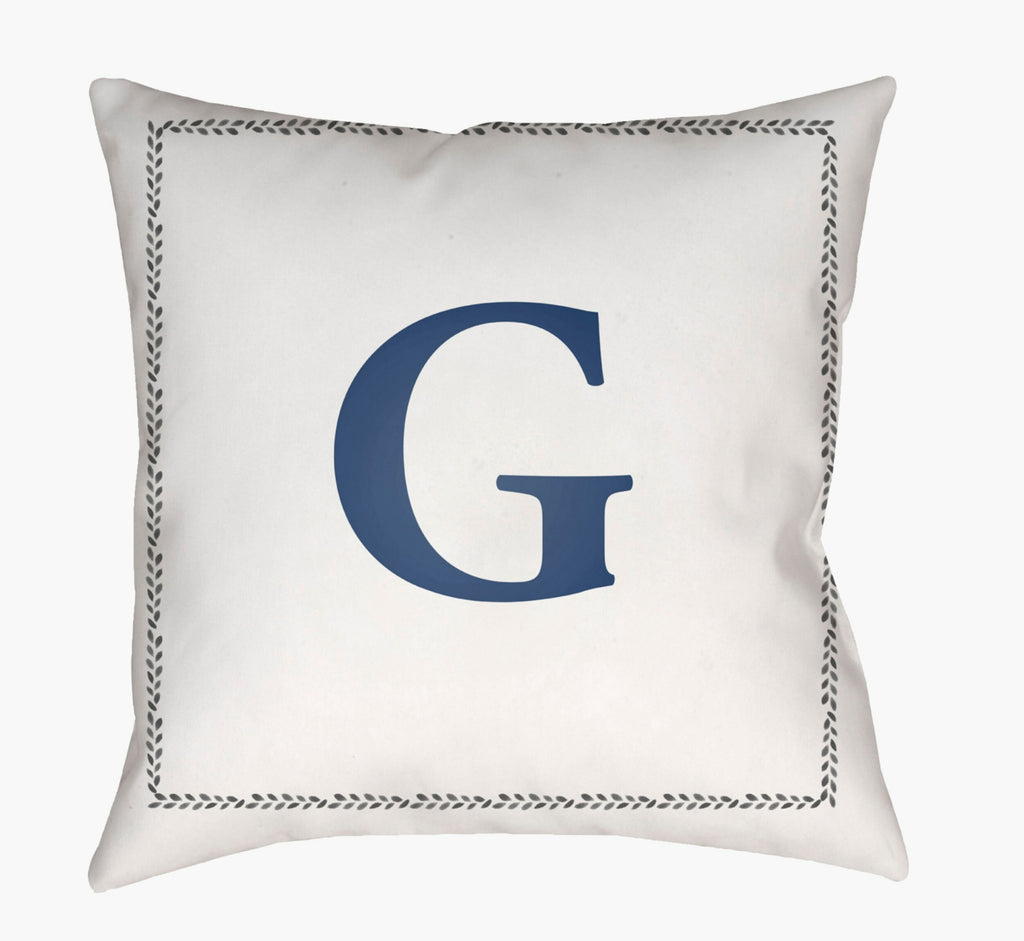 Livabliss Initials INT-007 Ivory main image