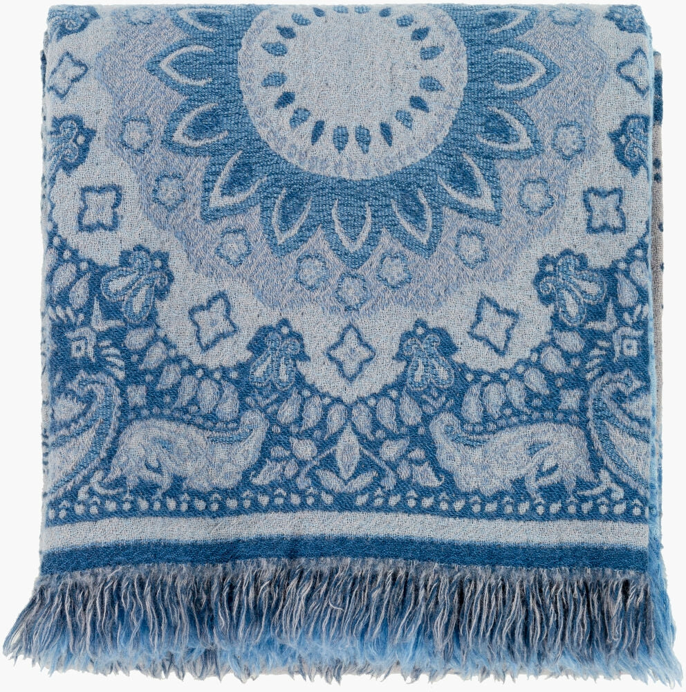Surya Indira IRI-1004 Denim Throw main image