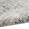 Calvin Klein Ck024 Irradiant IRR01 Cream Black Area Rug Corner Image