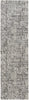 Calvin Klein Ck024 Irradiant IRR01 Cream Black Area Rug Corner Image