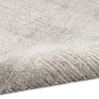 Calvin Klein Ck024 Irradiant IRR01 Silver Area Rug Corner Image