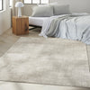 Calvin Klein Ck024 Irradiant IRR01 Silver Area Rug Corner Image