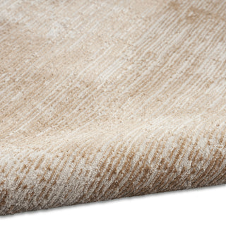 CK024 Irradiant IRR03 Rose Gold Area Rug by Calvin Klein Corner Image