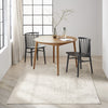 Calvin Klein Ck024 Irradiant IRR04 Silver Grey Area Rug Room Image Feature
