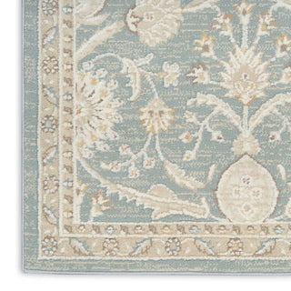 Nourison Isla ISL01 Blue Area Rug Texture Image