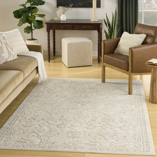 Nourison Isla ISL01 Ivory Area Rug Corner Image