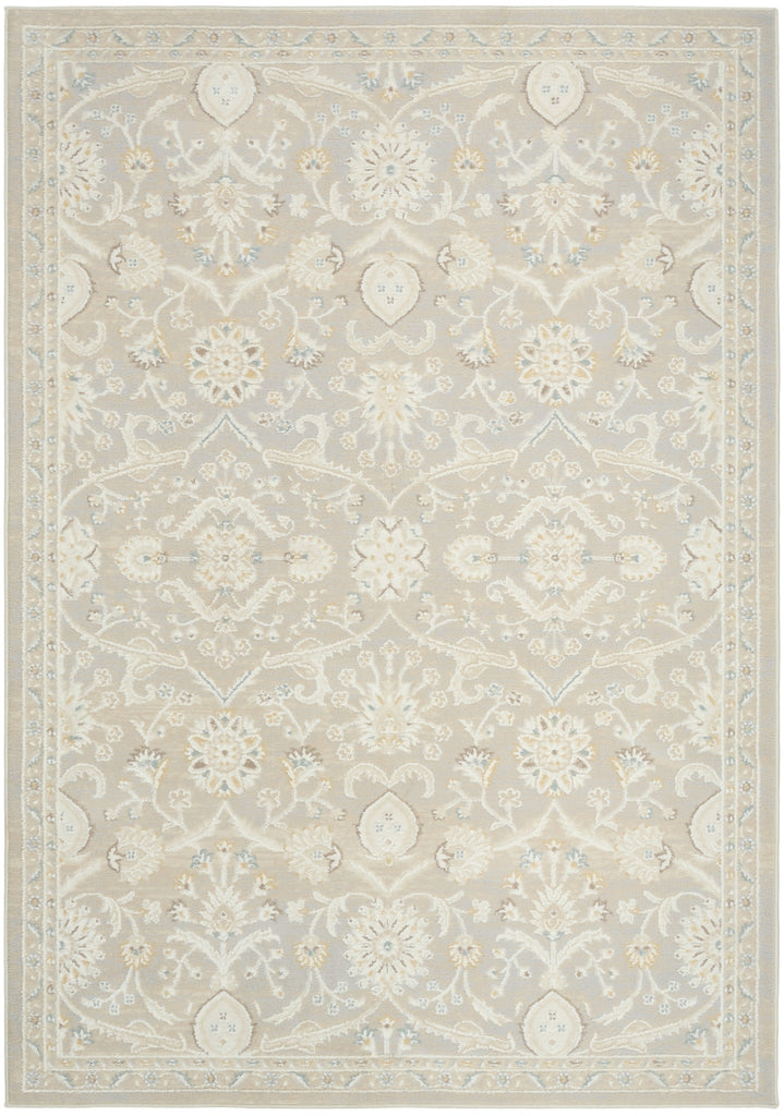 Nourison Isla ISL01 Light Grey Area Rug main image