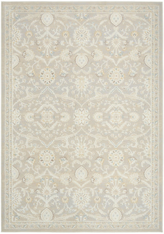 Nourison Isla ISL01 Light Grey Area Rug main image