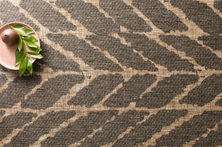 Loloi Isle IE-02 Charcoal / Mocha Area Rug Lifestyle Image Feature