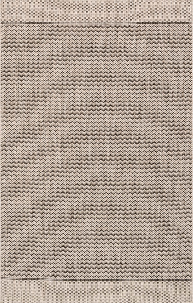 Loloi Isle IE-03 Grey / Black Area Rug main image