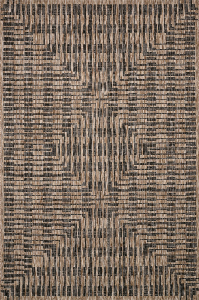 Loloi Isle IE-09 Brown/Black Area Rug main image
