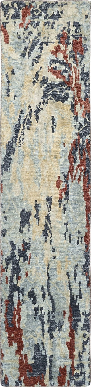 Ancient Boundaries Impact IMP-02 Blue Tones/Multi Area Rug