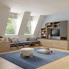 Nourison Interweave IWV01 Navy Area Rug Main Image
