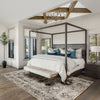 Dalyn Izmir IZ4 Midnight Area Rug Lifestyle Image Feature