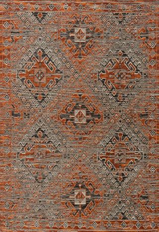 Loloi Izmir IZ-02 Spice / Charcoal Area Rug Main Image