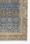 Momeni Izmir IZ-08 Blue Area Rug Corner Image