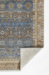 Momeni Izmir IZ-08 Blue Area Rug Close up