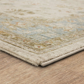 Karastan Adalia Iznik Cream Area Rug Corner Image