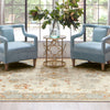 Karastan Adalia Iznik Cream Area Rug Corner Image