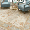 Karastan Adalia Iznik Cream Area Rug Corner Image