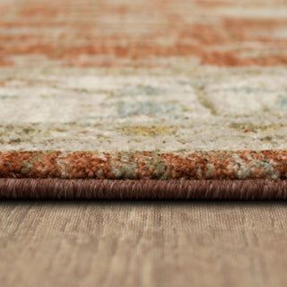 Karastan Adalia Iznik Rust Area Rug Detail Image