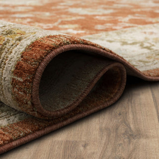 Karastan Adalia Iznik Rust Area Rug Detail Image