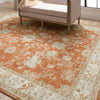 Karastan Adalia Iznik Rust Area Rug Lifestyle Image Feature