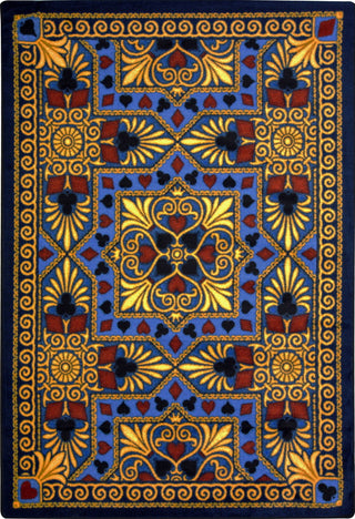 Joy Carpets Games People Play Jackpot Navy Area Rug